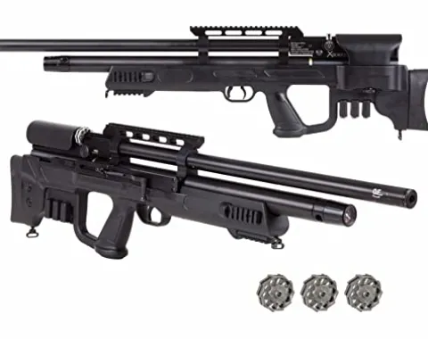 Wearable4U Hatsan Gladius .22 Cal Air Rifle Bundle with 100x Targets & 250x Pellets