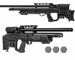 Wearable4U Hatsan Gladius Long .177 Cal Air Rifle Bundle with 500 Pellets and 100 Targets