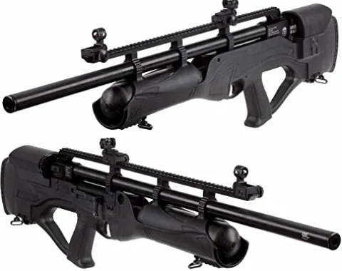 Wearable4U Hatsan Hercules Bully .35 Cal Air Rifle Bundle with Scope, Pellets, Hard Case & Cleaning Pen