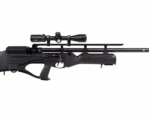 Wearable4U Hatsan Hercules Bully .35 Cal Air Rifle Bundle with Scope, Pellets, Hard Case & Cleaning Pen