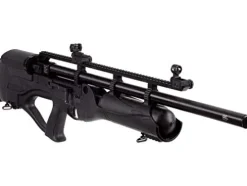 Wearable4U Hatsan HGHercBull-30 Hercules Bully .30 Caliber Air Rifle Bundle with Towel, 100 Pellets, 100 Targets Black