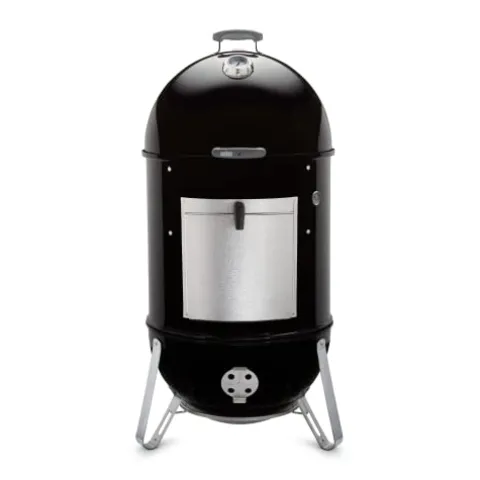 Weber 22-Inch Smokey Mountain Cooker Charcoal Smoker Black