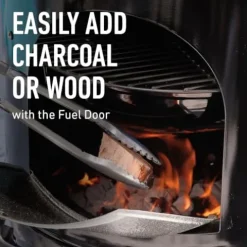 Weber 22-Inch Smokey Mountain Cooker Charcoal Smoker Black