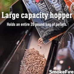 Weber SmokeFire EX6 (2nd Gen) Wood Fired Pellet Grill Black