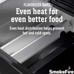 Weber SmokeFire EX6 (2nd Gen) Wood Fired Pellet Grill Black