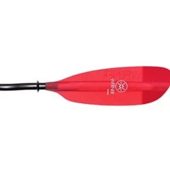 Werner Camano Fiberglass Touring Sea Kayak Paddle Red