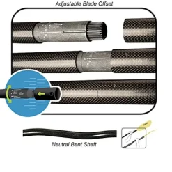 Werner Ikelos Carbon Bent Shaft Kayak Paddle