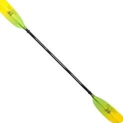 Werner Paddles Camano Fiberglass Kayak Paddle Gradient Citrus