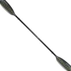 Werner Paddles Camano Hooked Adjustable Fiberglass Kayak Fishing Paddle Bass Green