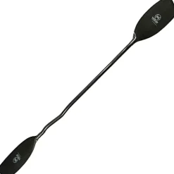 Werner Paddles Double Diamond Carbon Bent Shaft Whitewater Kayak Paddle-194cm Black