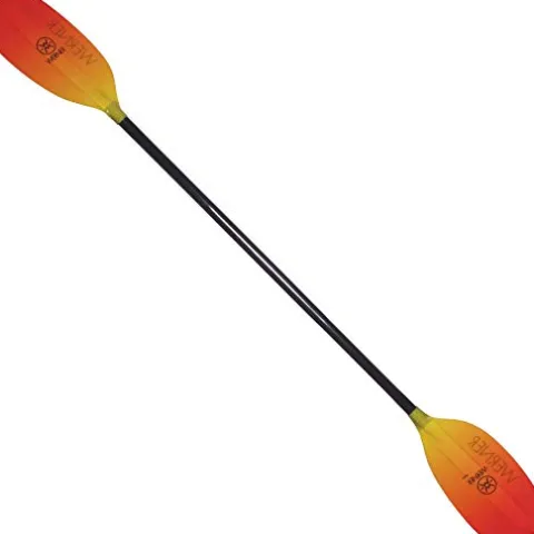 Werner Paddles Fiberglass Whitewater Kayak Paddle Gradient Blaze
