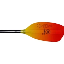 Werner Paddles Fiberglass Whitewater Kayak Paddle Gradient Blaze