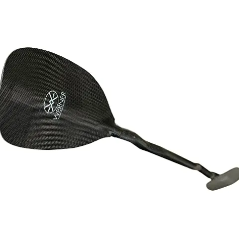 Werner Paddles Player Carbon Bent Shaft Kayak Paddle-194cm Black