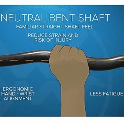 Werner Paddles Sherpa Fiberglass Bent Shaft Whitewater Kayak Paddle Amber