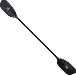 Werner Paddles Sho-Gun Carbon Straight Shaft Whitewater Kayak Paddle Black