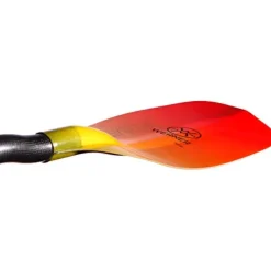 Werner Paddles Surge Fiberglass Bent Shaft Kayak Paddle Gradient Blaze