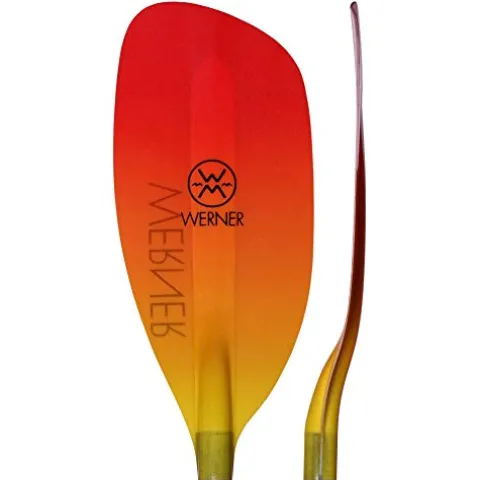 Werner Paddles Whitewater Kayak Paddle Gradient Blaze