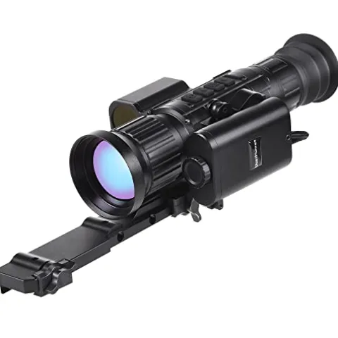 WestHunter NTS35LRF Thermal Imaging Tactical Infrared Night Vision Scope with Rangefinder Black 35mm