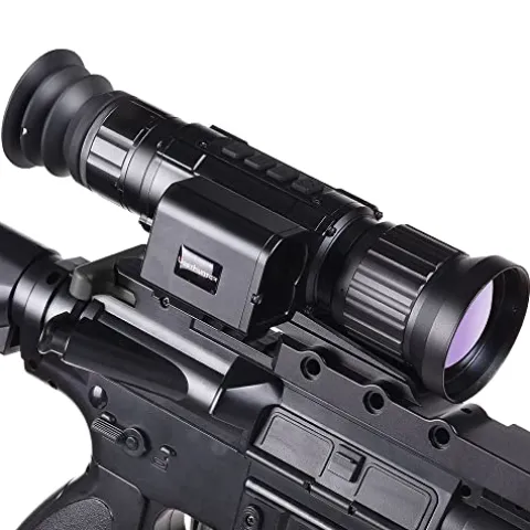 WestHunter NTS35LRF Thermal Imaging Tactical Infrared Night Vision Scope with Rangefinder Black 35mm