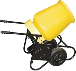 Westward Wheelbarrow Mixer 3.5 Cu. Ft 1/2HP