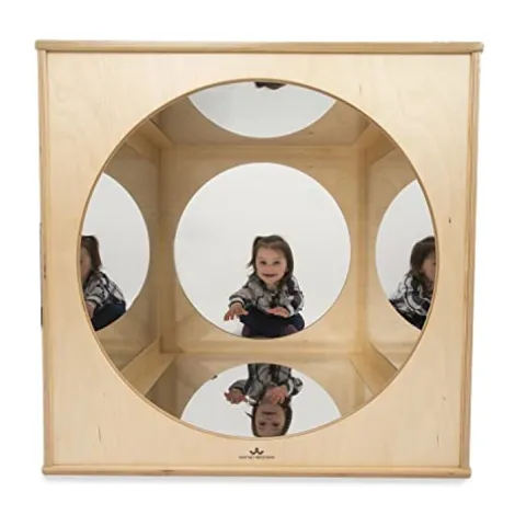 Whitney Brothers Kaleidoscope Play House Cube Natural UV