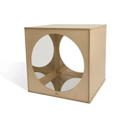 Whitney Brothers Kaleidoscope Play House Cube Natural UV