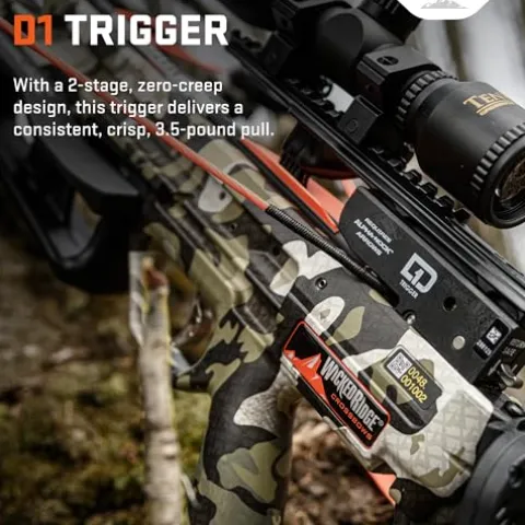 Wicked Ridge Invader M1 De-Cock Crossbow Peak Camo