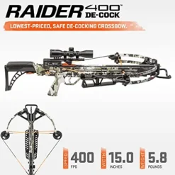 Wicked Ridge Raider 400 De-Cock Crossbow Peak XT