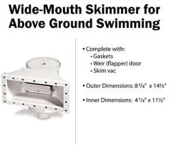 Wilbar Oval Above-Ground Swimming Pool 12x24ft | 48-Inch Height | Boulder Swirl Liner | Blue