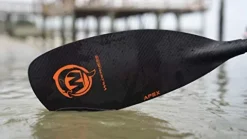 Wilderness Systems Apex Carbon Angler Kayak Fishing Paddle | Carbon Fiber Blade | Adjustable Shaft (240-260cm) Black