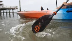 Wilderness Systems Apex Carbon Angler Kayak Fishing Paddle | Carbon Fiber Blade | Adjustable Shaft (240-260cm) Black