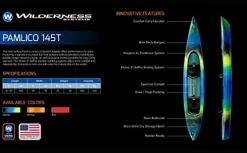 Wilderness Systems Pamlico 145 Tandem Kayak Mango