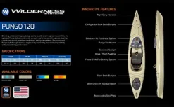 Wilderness Systems Pungo 120 Recreational Kayak Galaxy