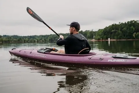 Wilderness Systems Pungo 120 Recreational Kayak Purple Dawn