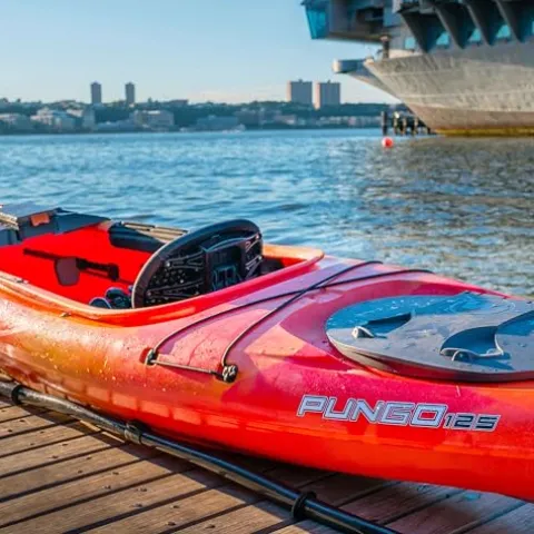 Wilderness Systems Pungo 125 Sit Inside Recreational Kayak Purple Dawn