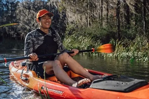 Wilderness Systems Targa 100 Recreational Sit on Top Kayak Mango