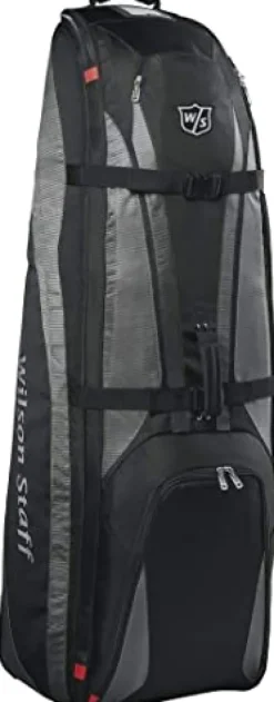 WILSON Staff Pro Wheeled Travel Cover Black