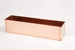 Windowbox 48″ Copper Window Box Liner Copper