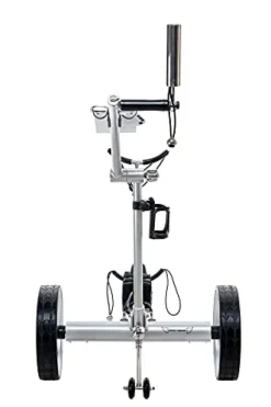 WINGS CADDY Golf Push Cart Remote Control Electric Silver Body