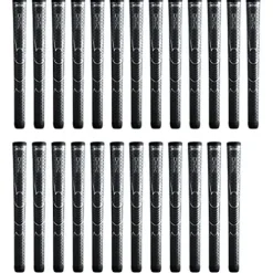 Winn Dri-Tac Oversize (+1/8) Dark Gray 25 Piece Golf Grip Bundle
