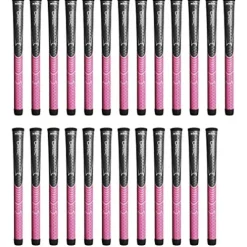 Winn Dri-Tac Undersize Golf Grip Bundle Gray/Pink 25 Piece