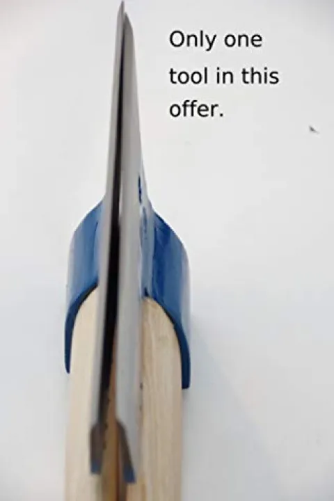 Wisemen Trading Muller Big and Long Broad Axe Ash Handle Right Bevel Natural Forged