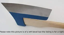 Wisemen Trading Muller Big and Long Broad Axe Ash Handle Right Bevel Natural Forged