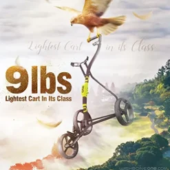 WishboneGolf Wishbone One Golf Push Cart Lime