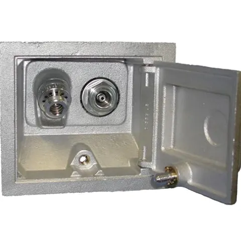 Woodford Freezeless Wall Hydrant Concealed Wall Box Brass