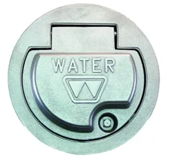 Woodford Freezeless Wall Hydrant RB67C-8 Concealed in Round Box