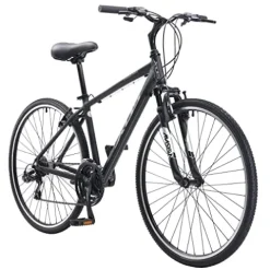 XDS Cross200 21 Speed Hybrid Bike Commuter City Bike 700C Matte Black