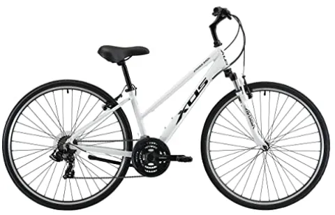 XDS Cross200 Women’s 21sp Step-Through Hybrid Bicycle White