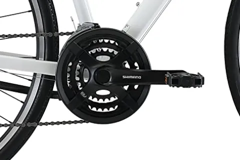 XDS Cross200 Women’s 21sp Step-Through Hybrid Bicycle White