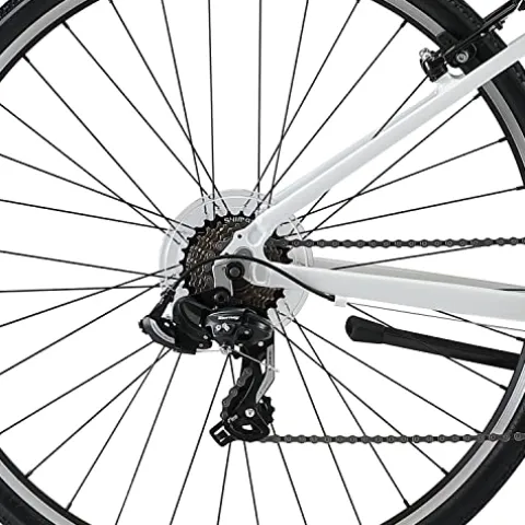 XDS Cross200 Women’s 21sp Step-Through Hybrid Bicycle White